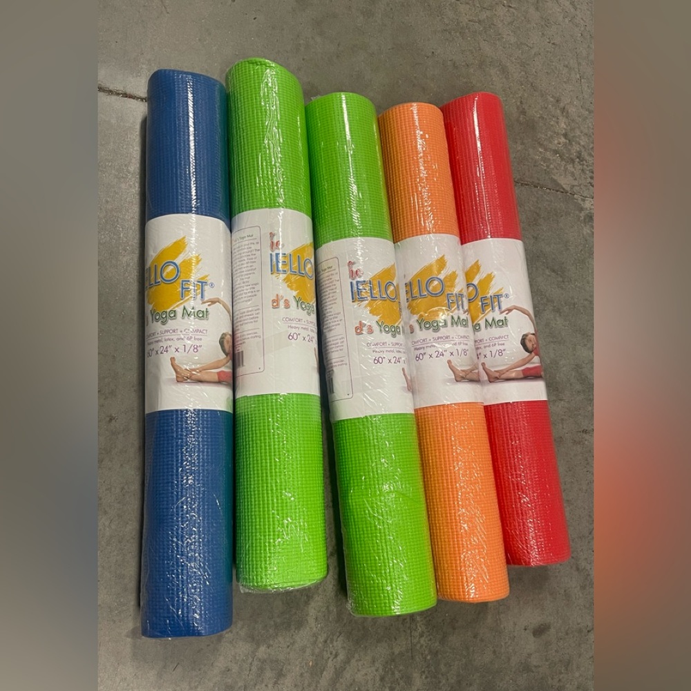 New🤩🤩🤩 💯Hello Fit Yoga Mats for Kids- all 5 of them